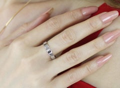 Gucci 18ct white gold 'ICON' ring