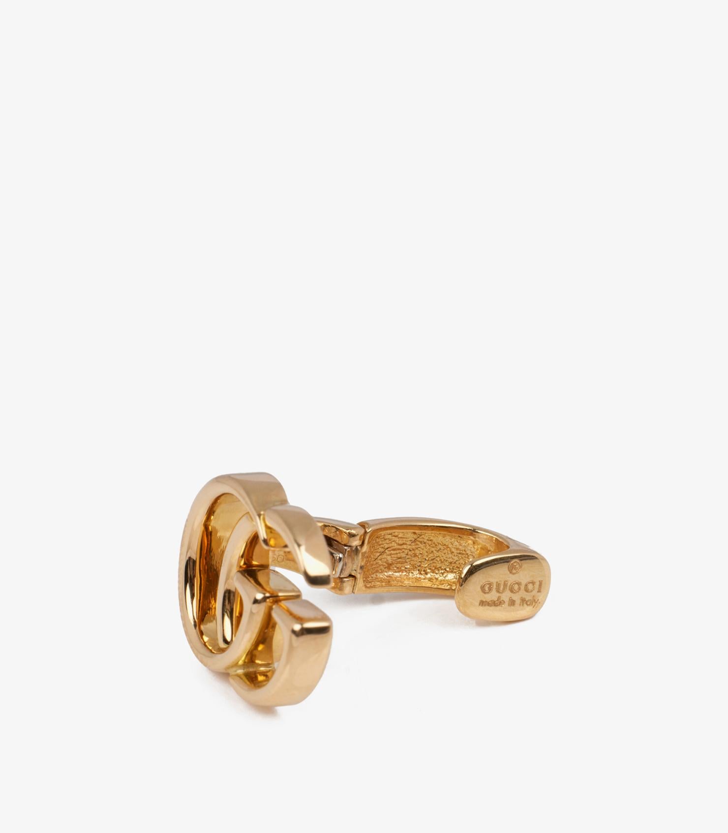 Women's or Men's Gucci 18 Carat Yellow Gold Marmont Single Ear Cuff