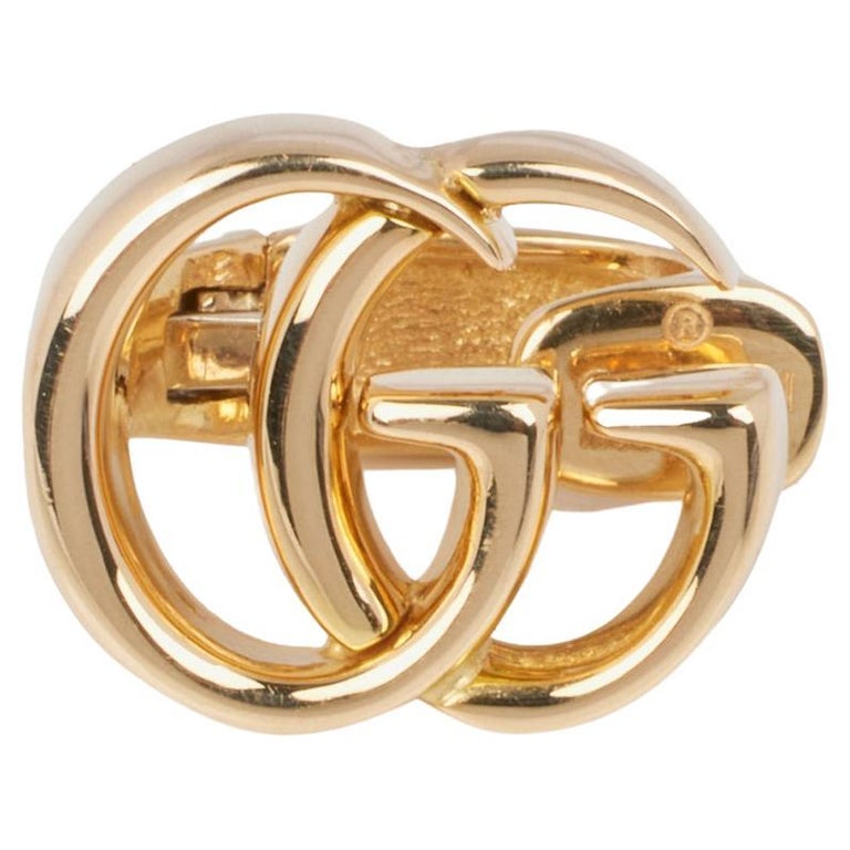 Gucci 18 Carat Yellow Gold Marmont Single Ear Cuff For Sale at 1stDibs | gucci  ear cuff