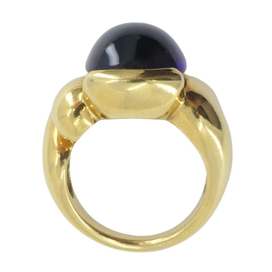 Gucci Bague en or 18k avec améthyste 6.5 en vente 3