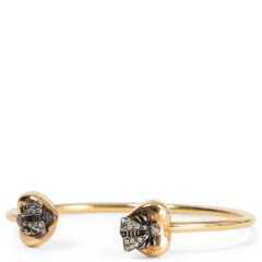 Gucci 18K Gold & Diamond Le Marche Des Merveilles Bee Cuff Bracelet