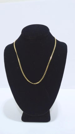 Gucci 18k Gold Link Necklace