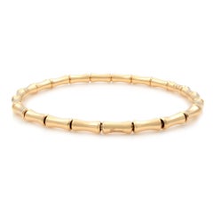 Gucci - Bracelet fin en bambou en or rose 18 carats