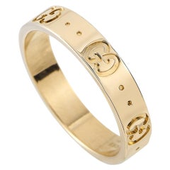 Gucci 18K Yellow Gold Band Ring