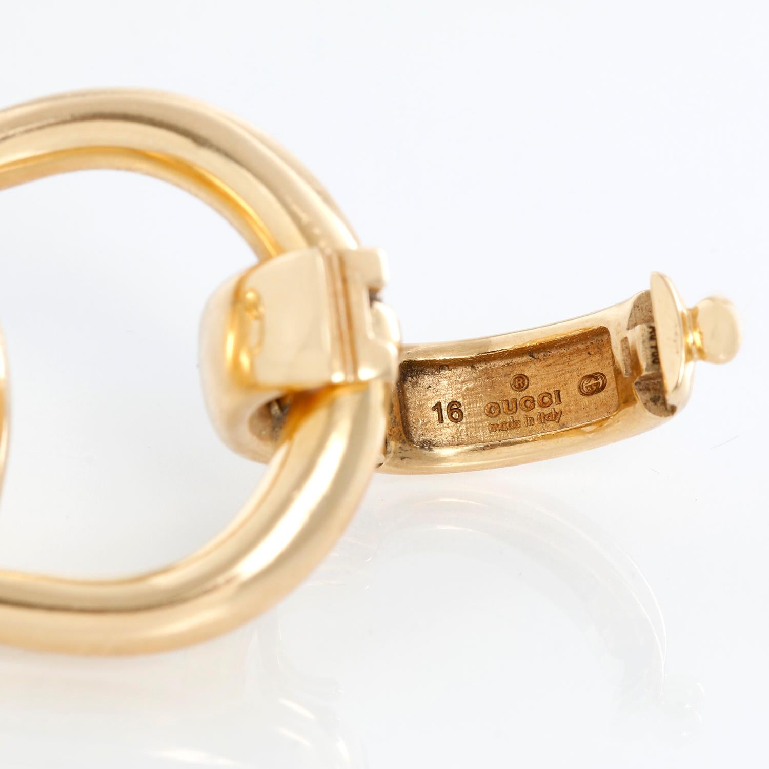 gucci horsebit bracelet gold