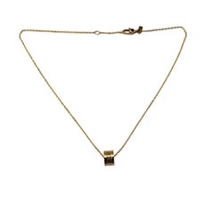 Gucci 18K Yellow Gold Icon Twirl Pendant Necklace #15414