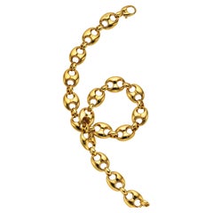 Gucci 18k Gelbgold Marina Kette Halskette 18" lang