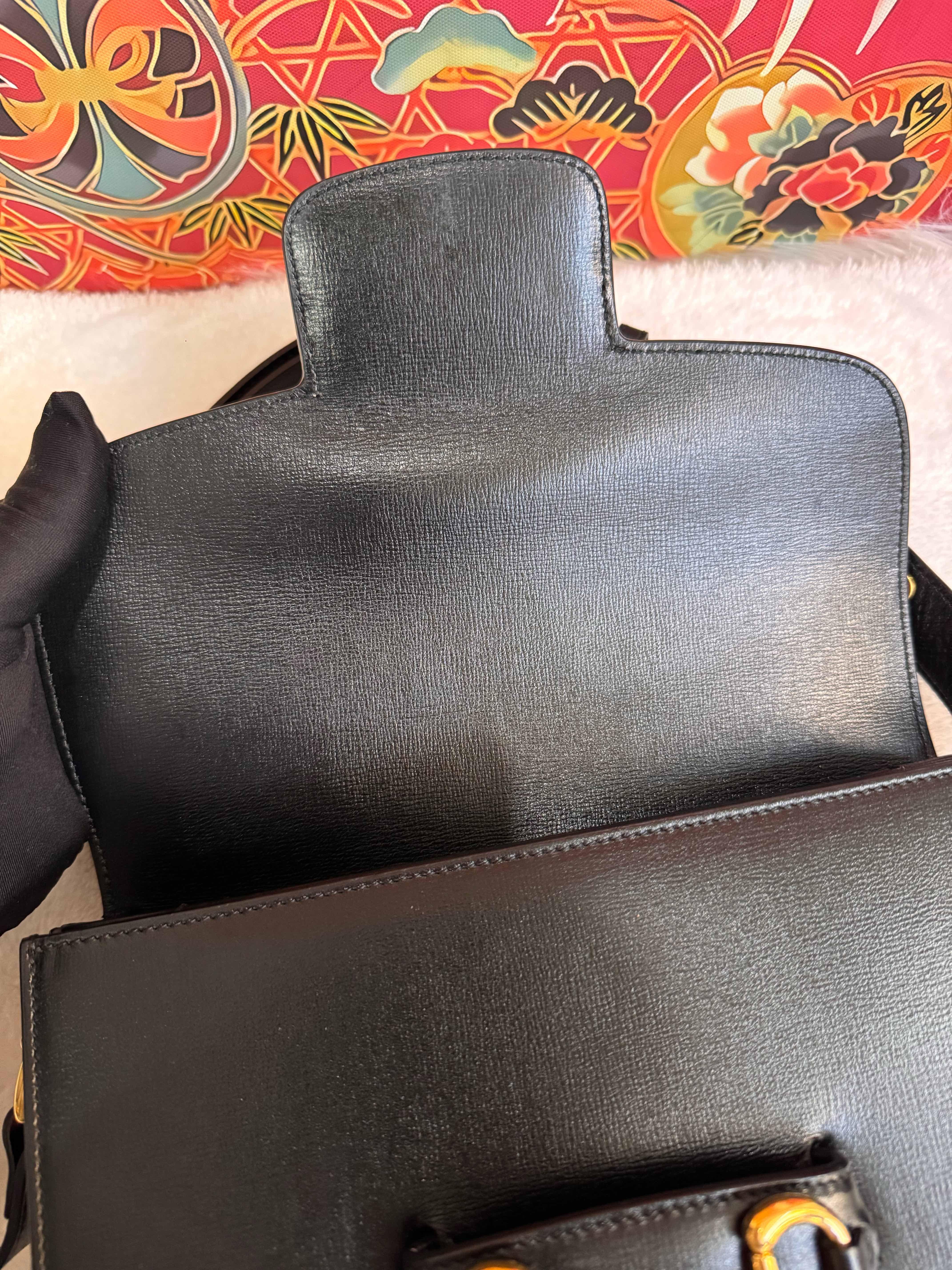 Gucci 1955 Horsebit Bag Small Black Leather 3