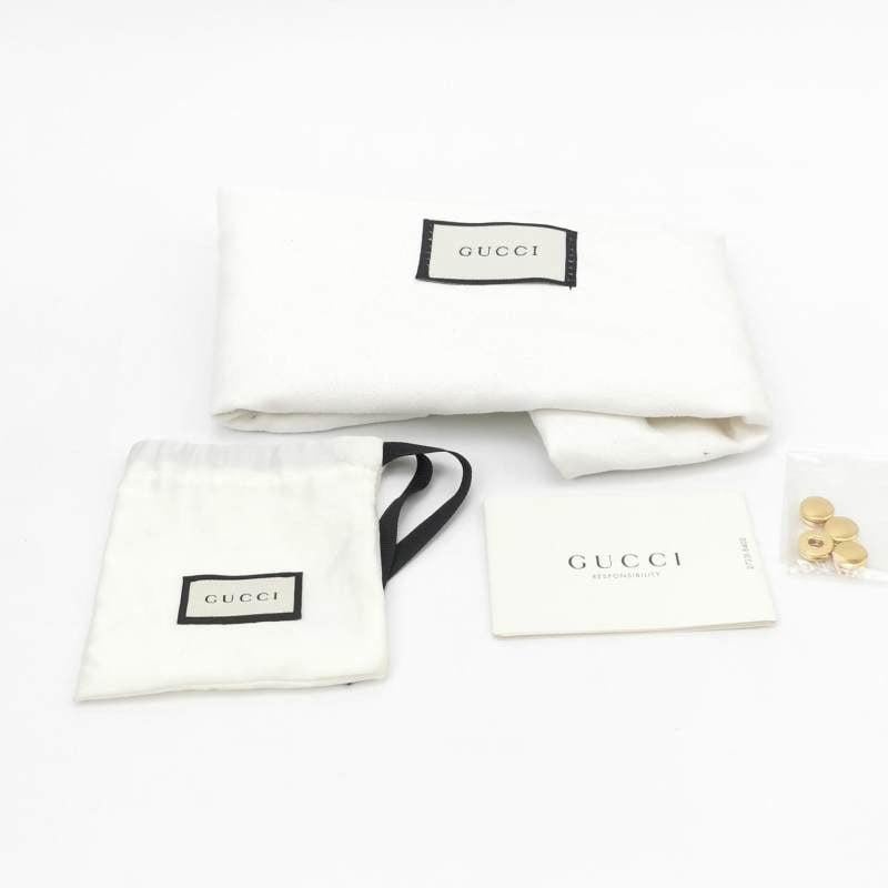 Gucci 1955 Horsebit Bag Small Brown Leather and GG Monogram Canvas For Sale 2