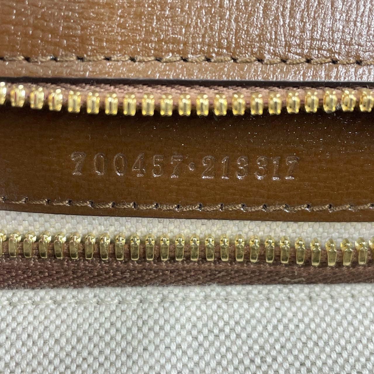 Gucci 1955 Horsebit Shoulder Bag Caramel Brown Leather Medium For Sale 7