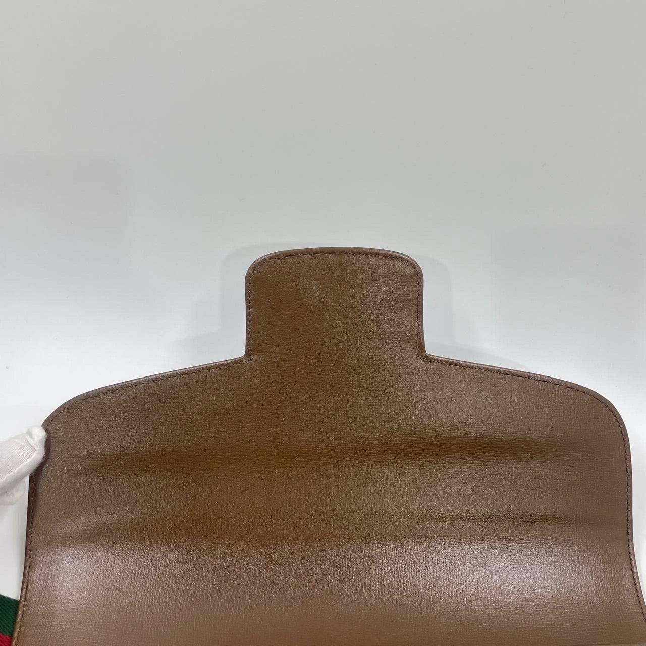 Gucci 1955 Horsebit Shoulder Bag Caramel Brown Leather Medium For Sale 10