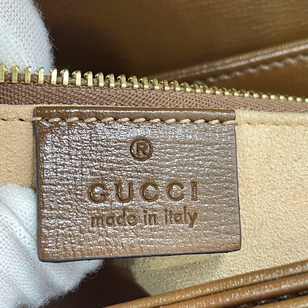 Gucci 1955 Horsebit Shoulder Bag Caramel Brown Small Leather 3