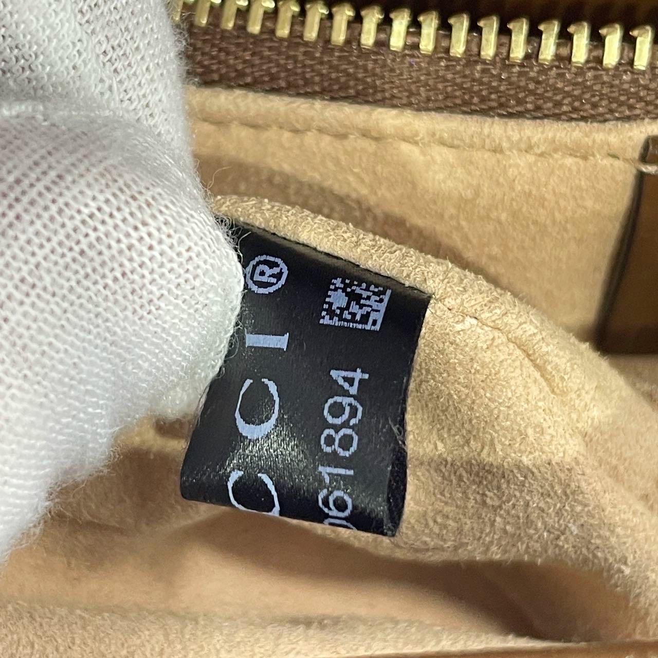 Gucci 1955 Horsebit Shoulder Bag Caramel Brown Small Leather 4