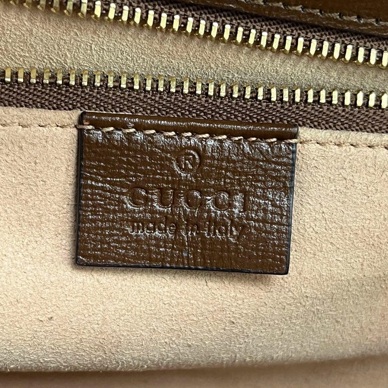 Gucci 1955 Horsebit Shoulder Bag Caramel Brown Small Leather Never Worn 2