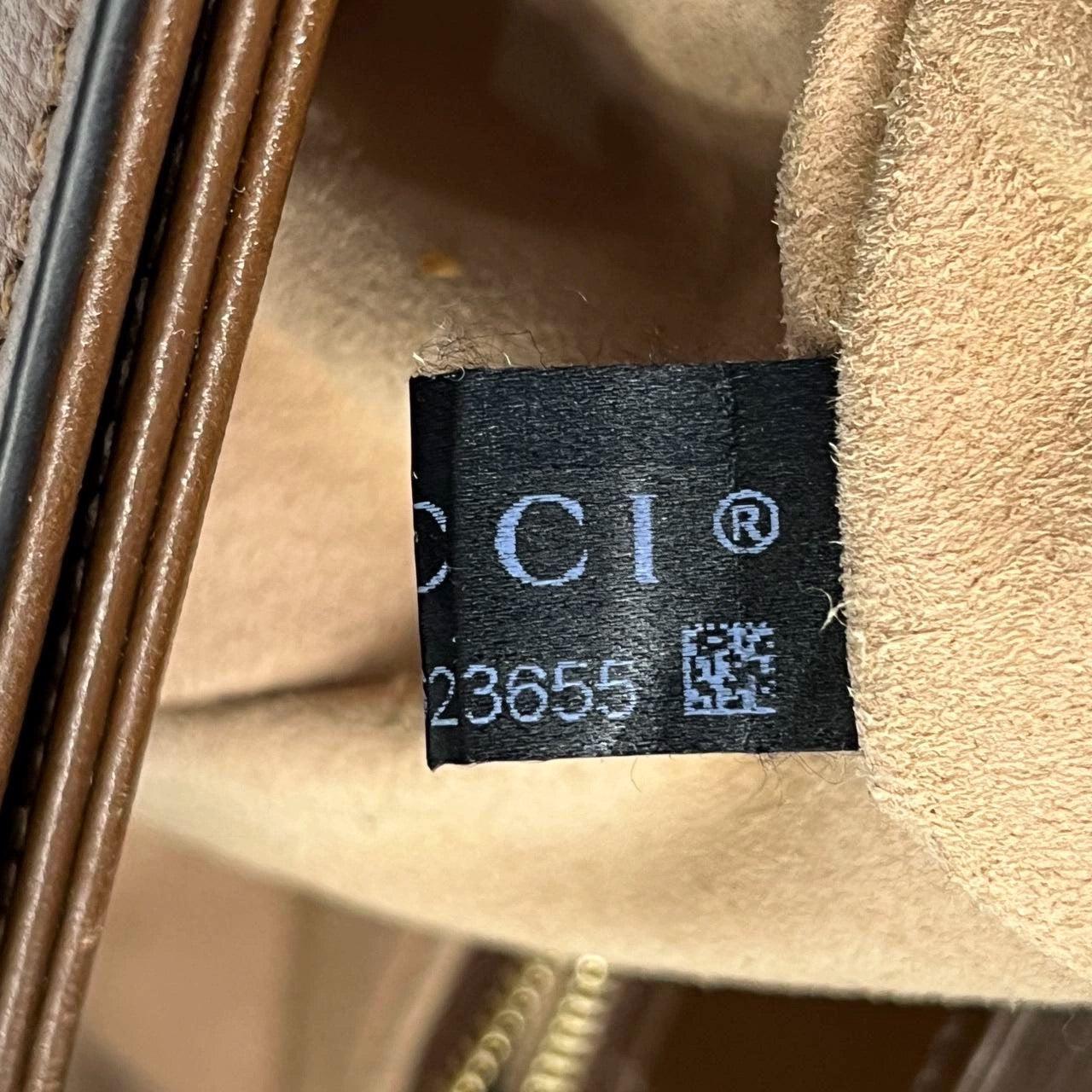 Gucci 1955 Horsebit Shoulder Bag Caramel Brown Small Leather Never Worn 5