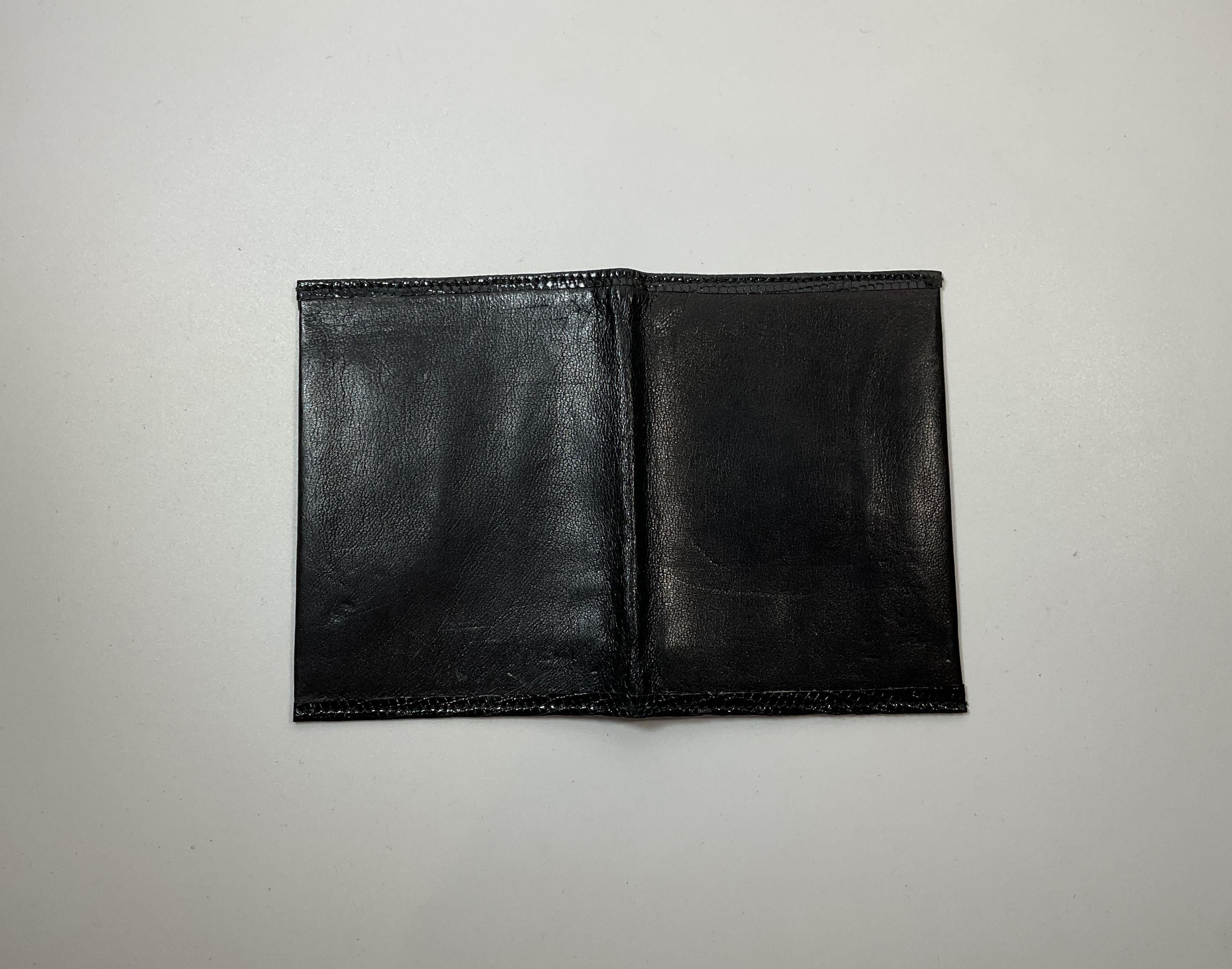 GUCCI 1960s Black Lizard Leather Handbag with Mini Wallet and Mirror For Sale 10