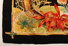 Gucci 1970´s Tiger silk scarf