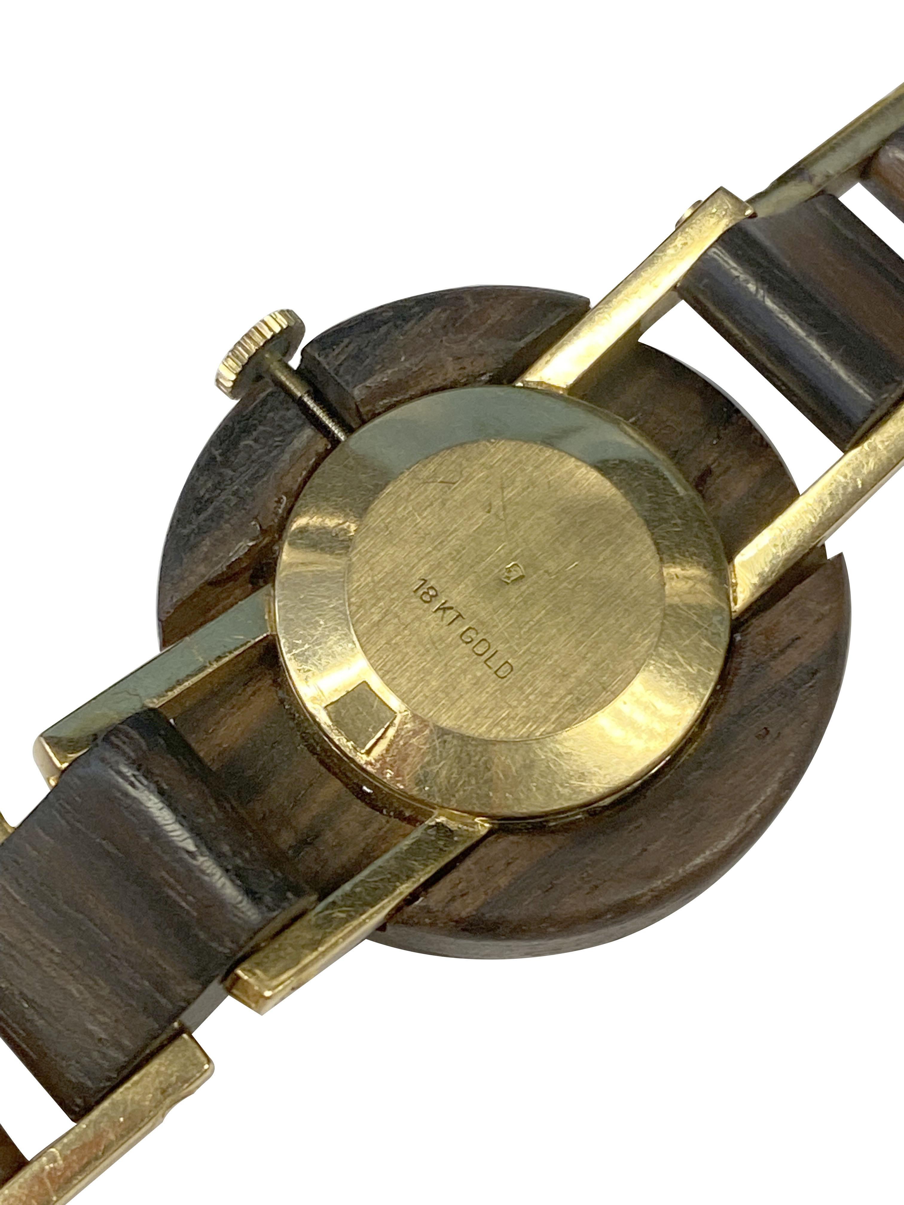 tissot wood watch