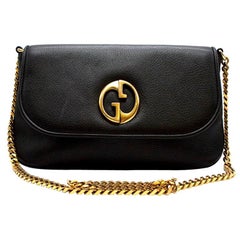 Used Gucci 1973 Bucharest Leather Cross-Body Bag