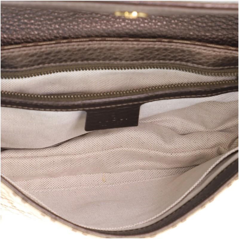 Gucci 1973 Kette Umhängetasche Diamante Canvas und Leder Medium 1