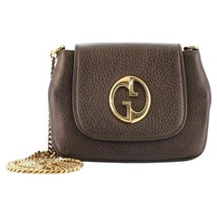 Gucci 1973 Chain Shoulder Bag Leather Small
