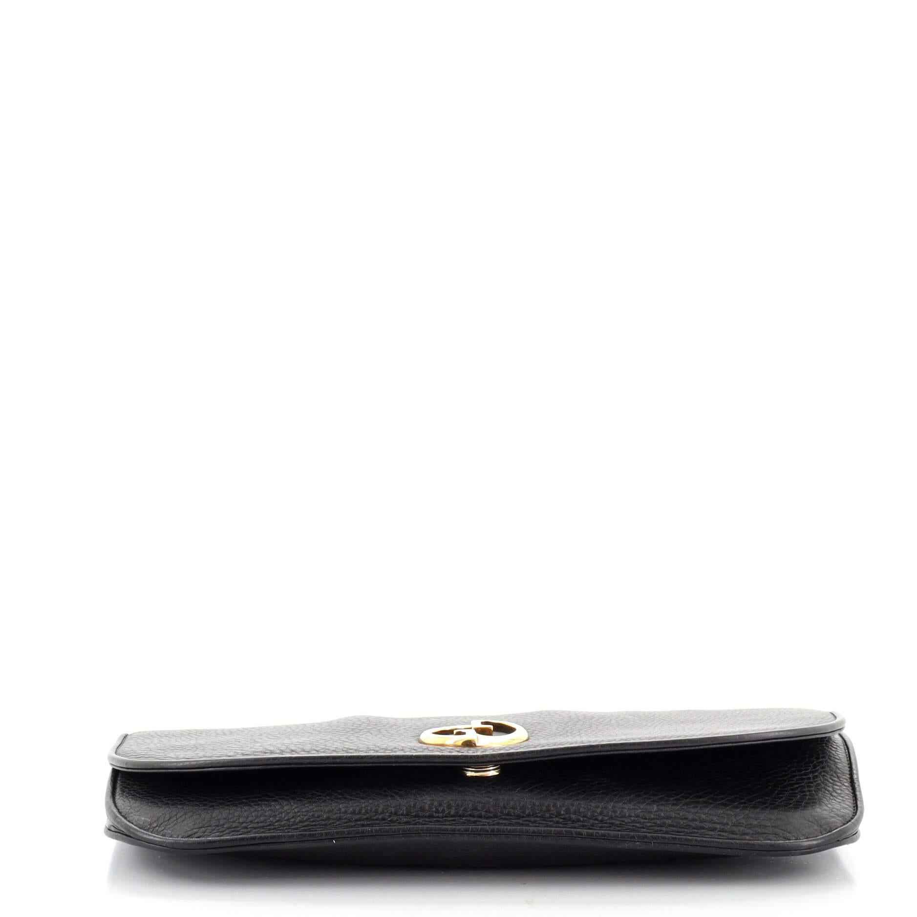 Women's or Men's Gucci 1973 Clutch Leather