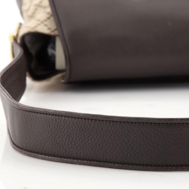 Gucci 1973 Shoulder Bag Diamante Canvas and Leather Medium 2