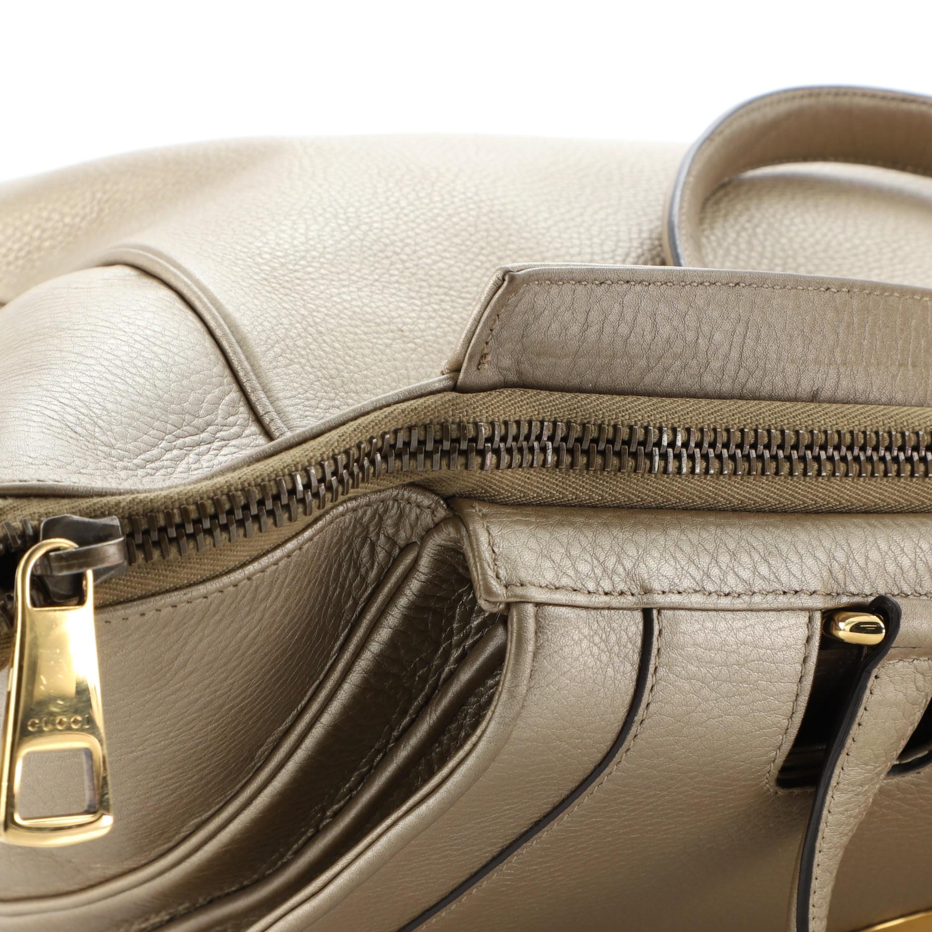Gucci 1973 Top Handle Tasche aus Leder Medium 3
