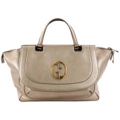 Gucci 1973 Top Handle Bag Leather Medium