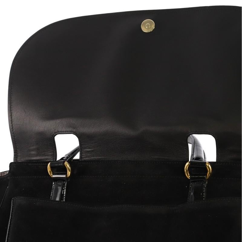 Gucci 1973 Top Handle Bag Suede Medium 3