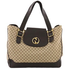 Gucci 1973 Tote Diamante Canvas and Leather Medium