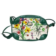 Vintage Gucci 1980s Flora Crossbody Bag