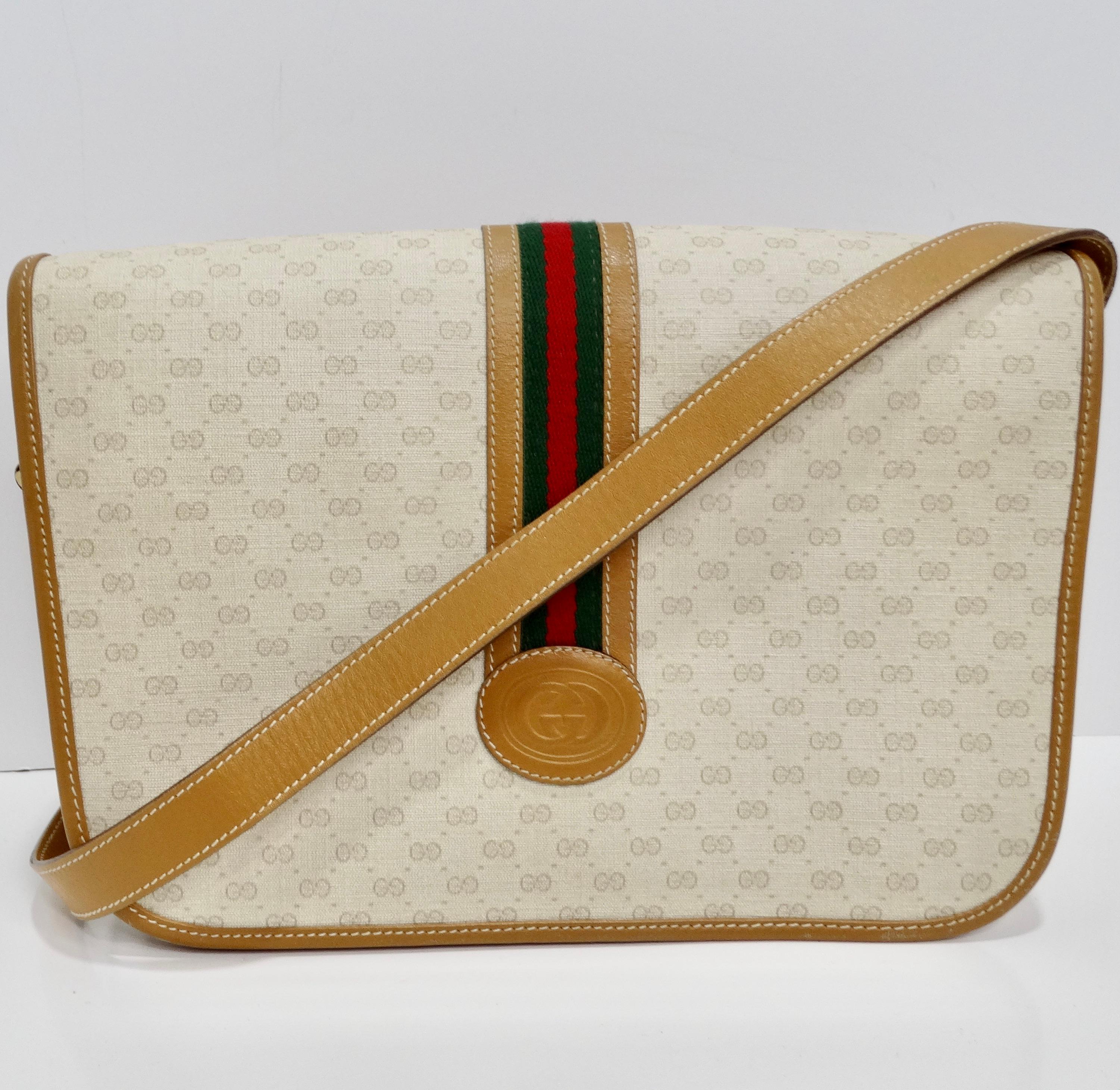 Gucci 1980S Monogram Crossbody Handbag 4