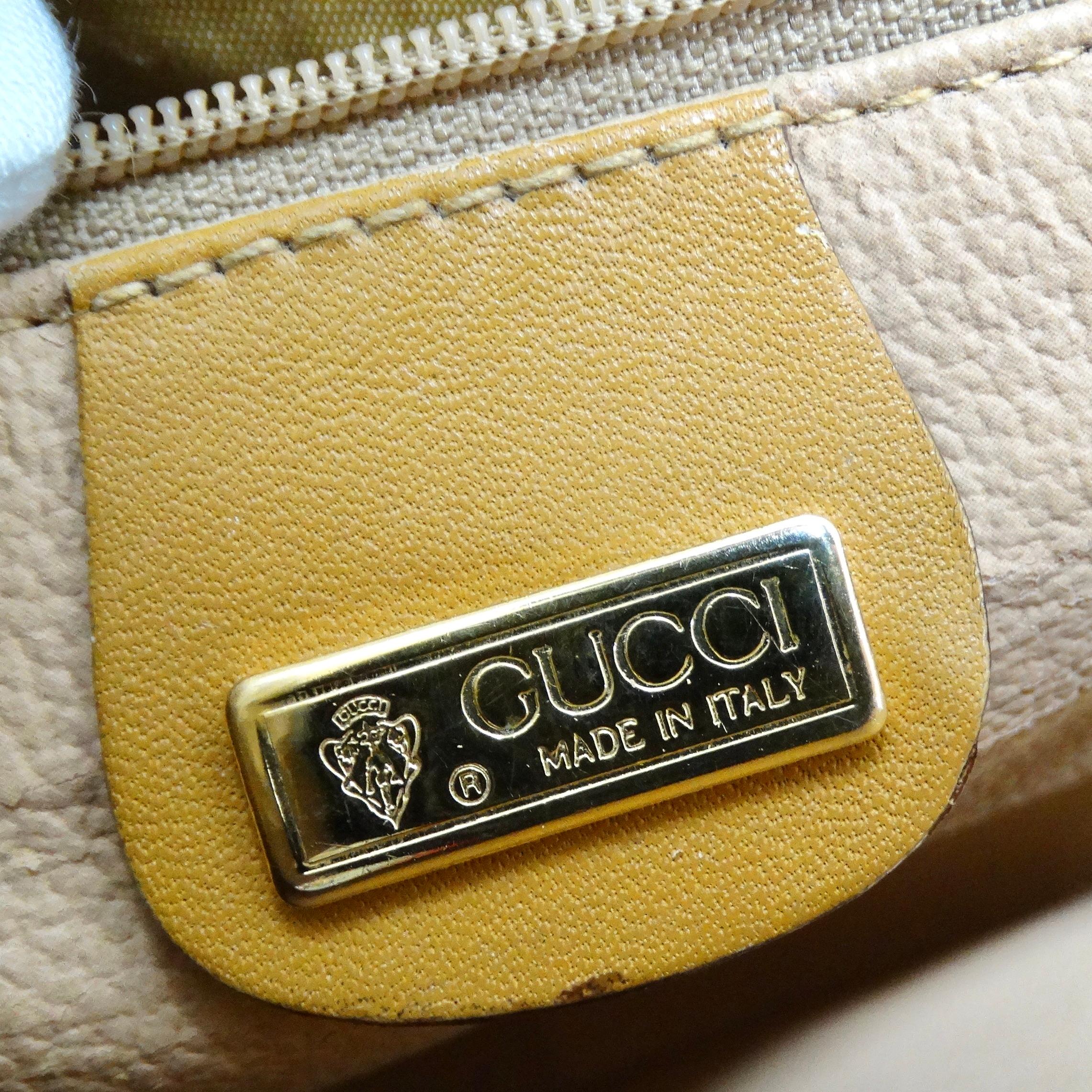 Gucci 1980S Monogram Crossbody Handbag 5