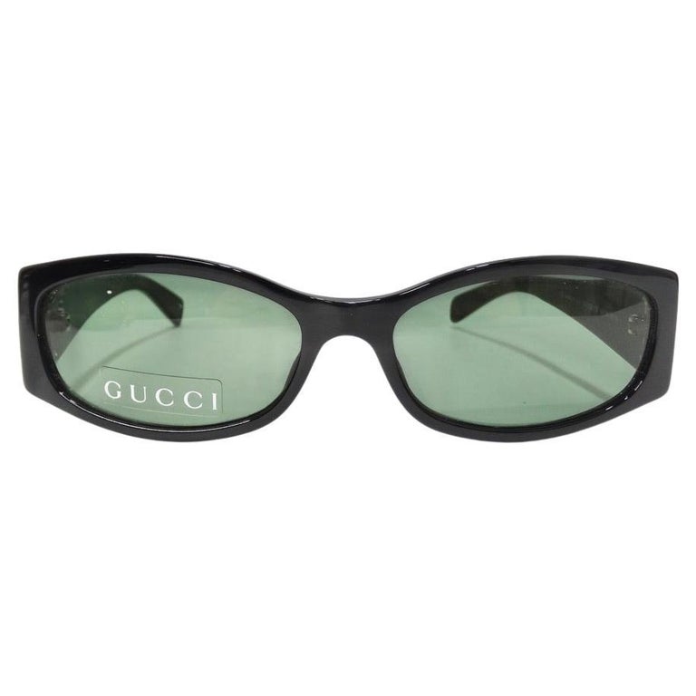 Gucci 1990s Black Sunglasses For Sale at 1stDibs