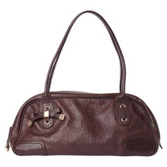 Gucci 1990’s Brown GG Boston Bag