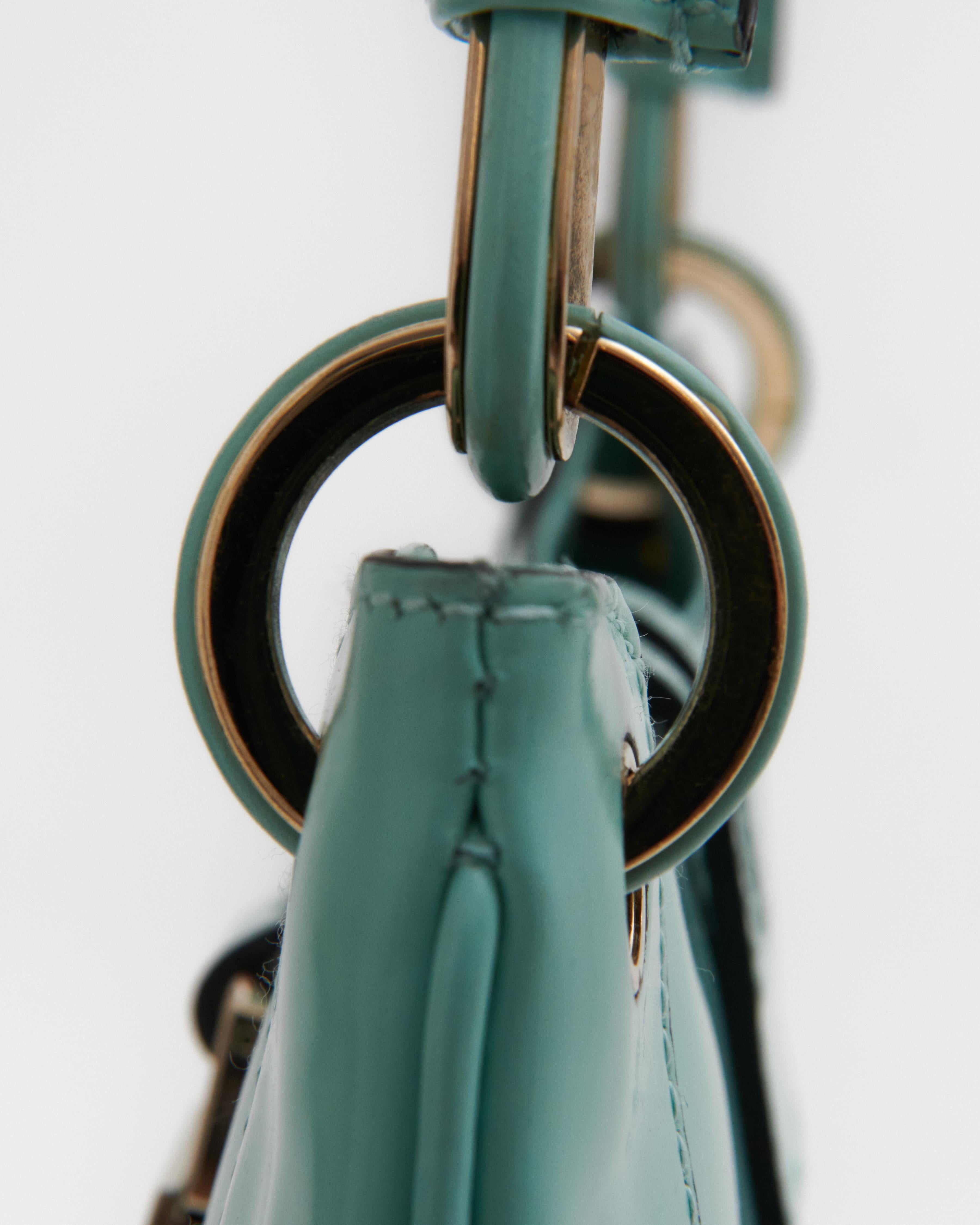 Gucci  1990s Tiffany 'Jackie' patent leather mini bag 5