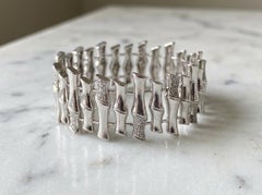 Gucci 2 Carat Diamond Bracelet – 18K White Gold