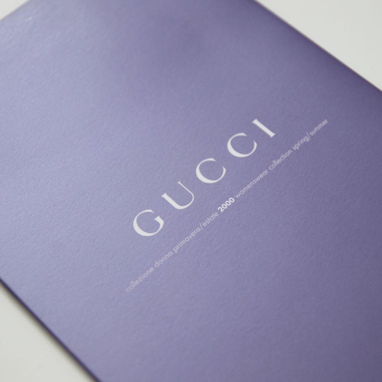 GUCCI 2000 Spring Summer Catalogue Folders Runway Collection by Tom