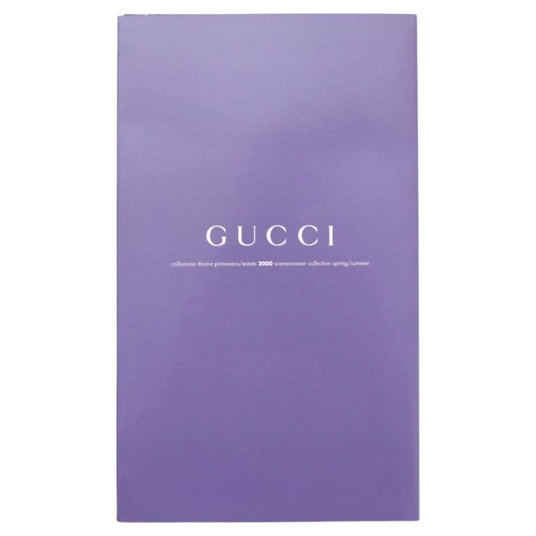 GUCCI 2000 Spring Summer Catalogue Folders Runway Collection by Tom