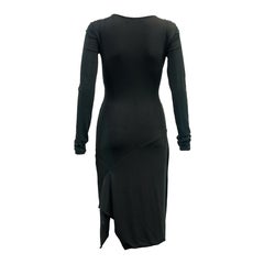 Gucci 2005 Jersey Black Evening Dress size 40