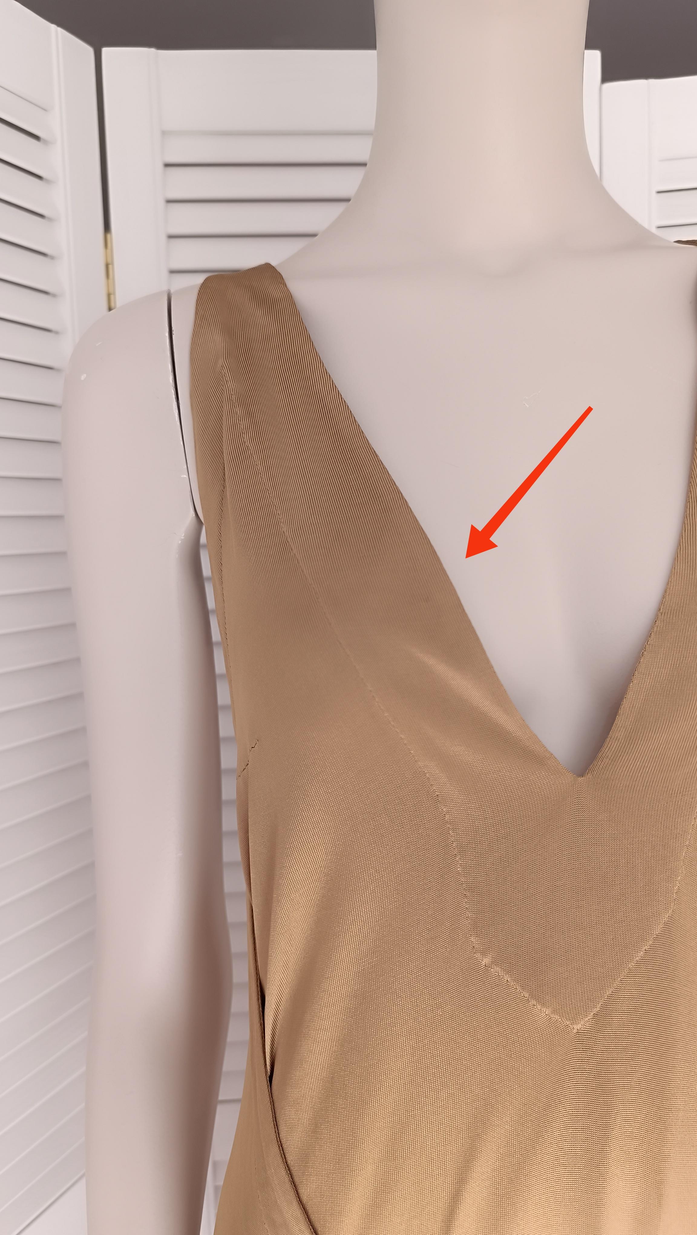 Gucci 2005 resort Body-con Gold Dress For Sale 9