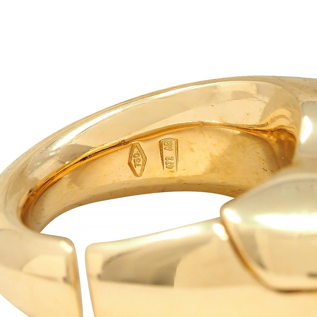 Gucci 2006 - Bracelet à maillons en or jaune 18 carats Marin soufflé 2