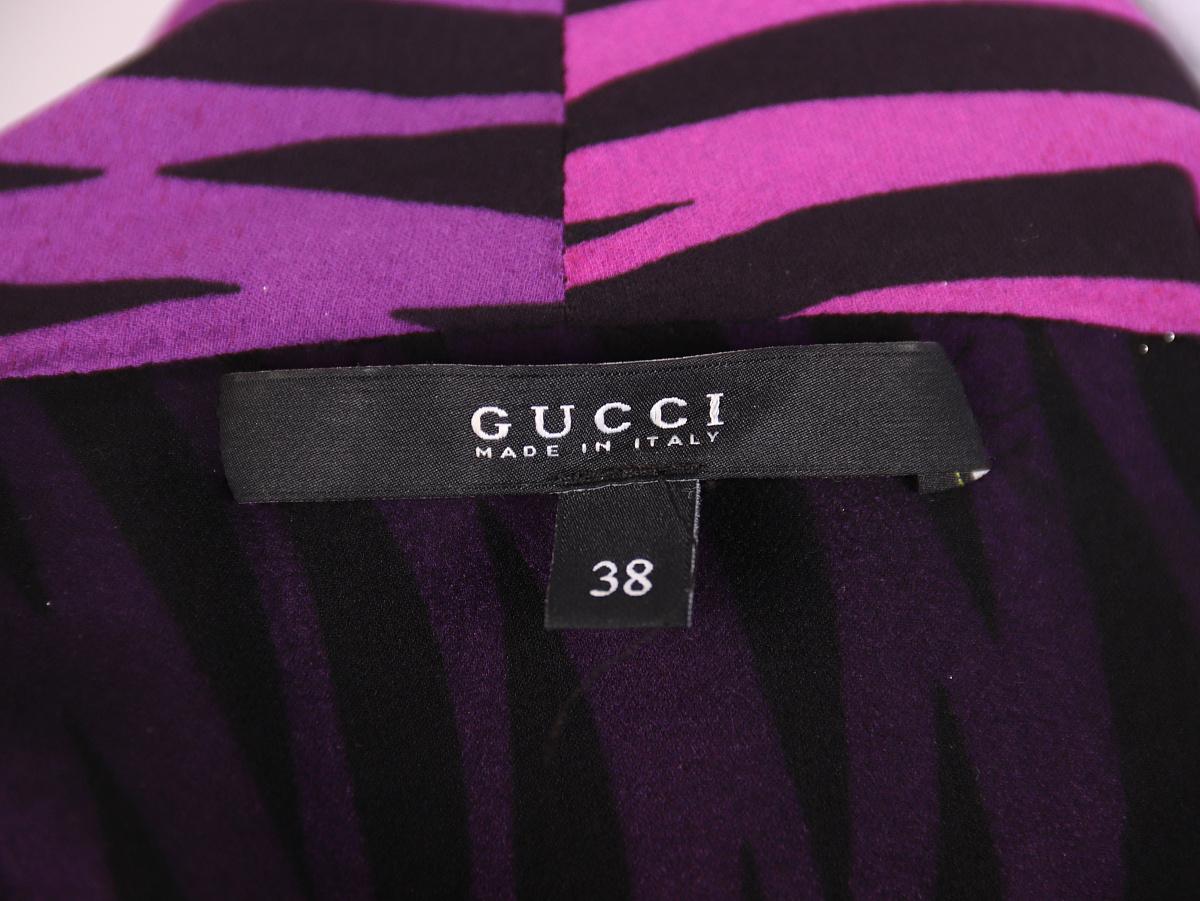 Gucci 2006 Herbst/Winter Abendkleid aus Seide Laufsteg (Schwarz) im Angebot