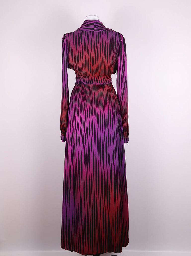 Gucci 2006 Fall / Winter Silk Evening Dress Runway For Sale at 1stDibs