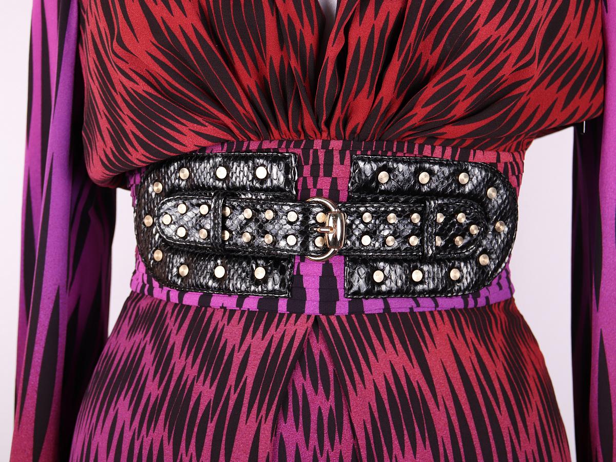 Gucci 2006 Herbst/Winter Abendkleid aus Seide Laufsteg im Angebot 1