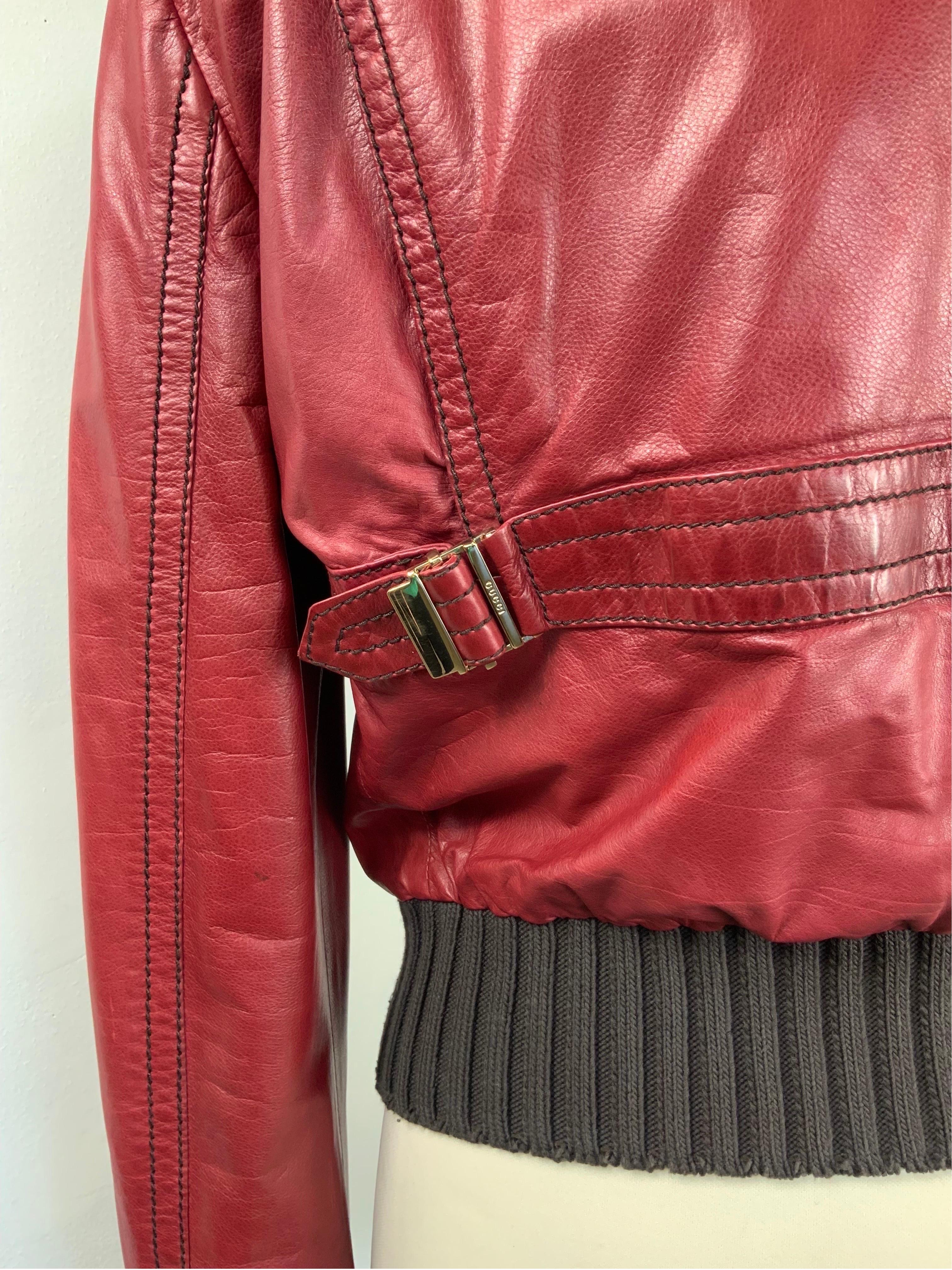 Gucci 2006 Madonna leather jacket  In Good Condition In Carnate, IT