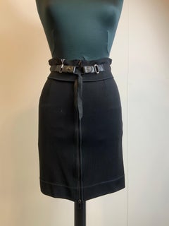 Gucci 2009 black Pencil Skirt