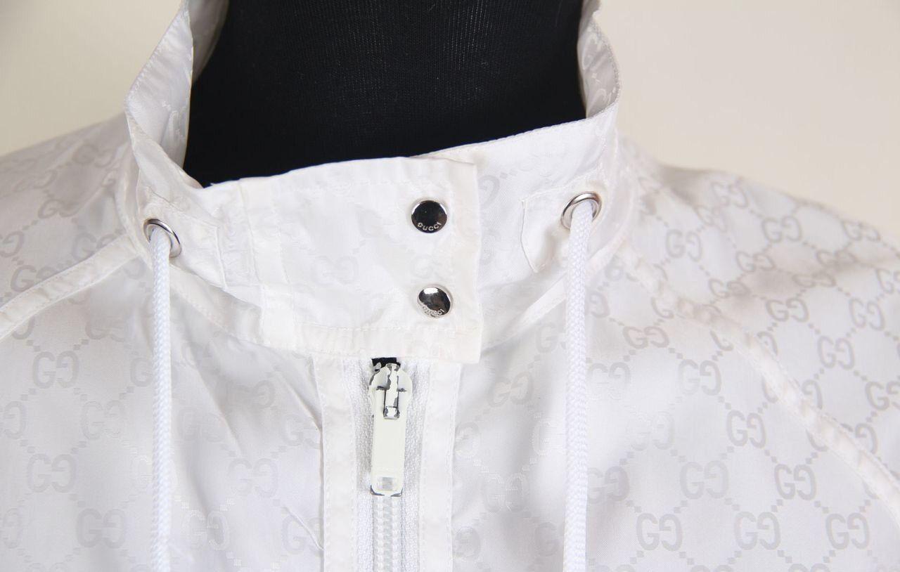 Grigio Gucci 2009 by Frida Giannini - Giacca sportiva Monogram in vendita