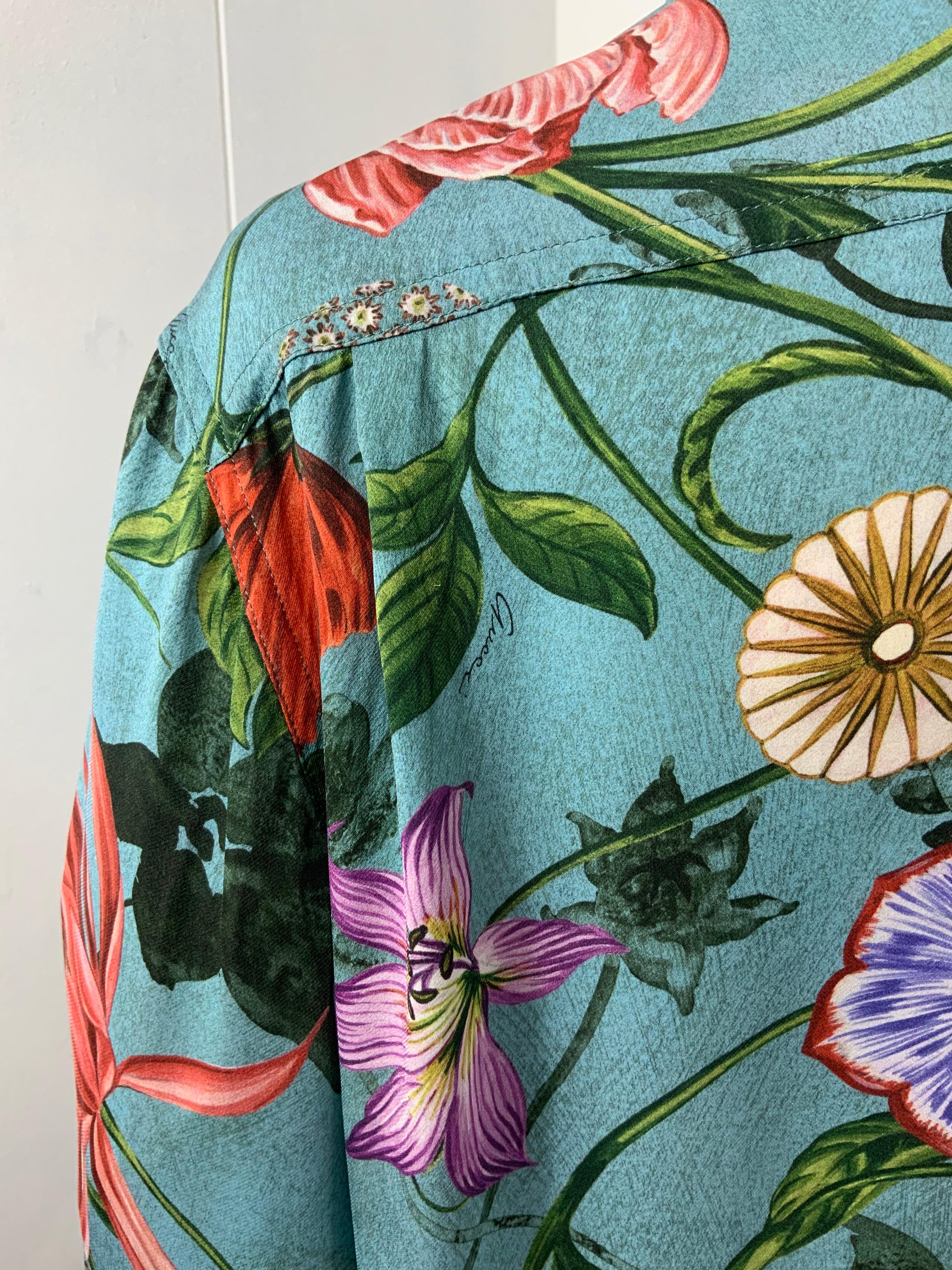 Women's or Men's Gucci 2015 Flora shirt